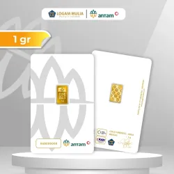 Certieye Emas Batangan Antam - 1 gr Certieye Emas Batangan Antam - 1 gr