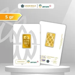 Certieye Emas Batangan Antam - 5 gr Certieye Emas Batangan Antam - 5 gr