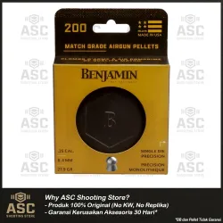 Pellet Kaliber .25 (6.35 mm) - Benjamin Single Die Precision Pellet Kaliber .25 (6.35 mm) - Benjamin Single Die Precision