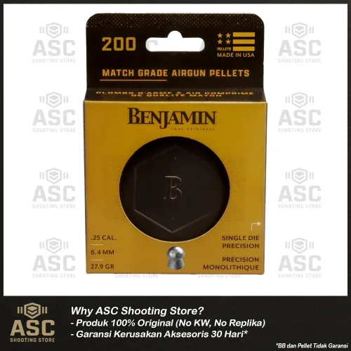 Pellet Kaliber .25 (6.35 mm) - Benjamin Single Die Precision