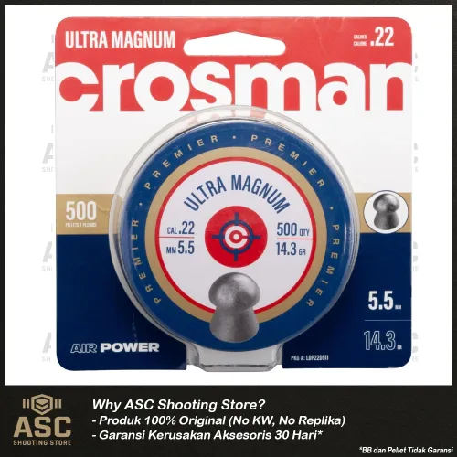 Pellet Kaliber .22 (5.5 mm) - Crosman Premier Domed Pellet