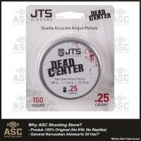 Pellet Kaliber .25 (6.35 mm) - JTS Dead Center Precision Domed Pellet