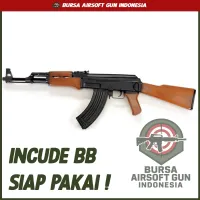 Well Golden Ball AK47 Rifle Airsoft Gun