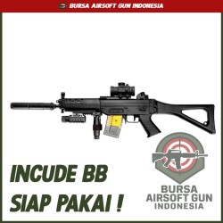 Double Eagle M82P SIG 552 Rifle Airsoft Gun
