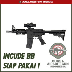 UKARMS D2806 M4 CQB RIS Rifle Airsoft Gun