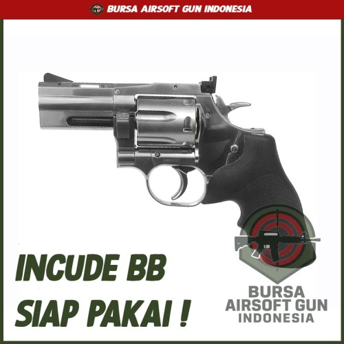 ASG Dan Wesson 715 CO2 Revolver Airsoft Gun Pistol