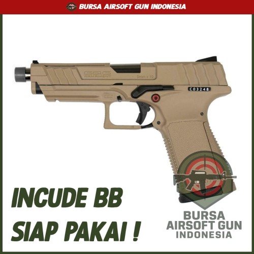 G&G GTP9 TAN Pistol Airsoft Gun