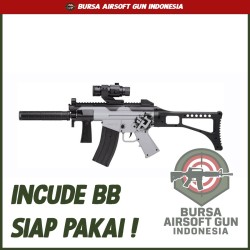 Game Face MP5K-PWD Ghost Affliction SMG Airsoft Gun