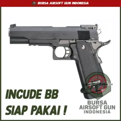 WE Tech Hi-Capa 5.1 Tactical Pistol Airsoft Gun WE Tech Hi-Capa 5.1 Tactical Pistol Airsoft Gun
