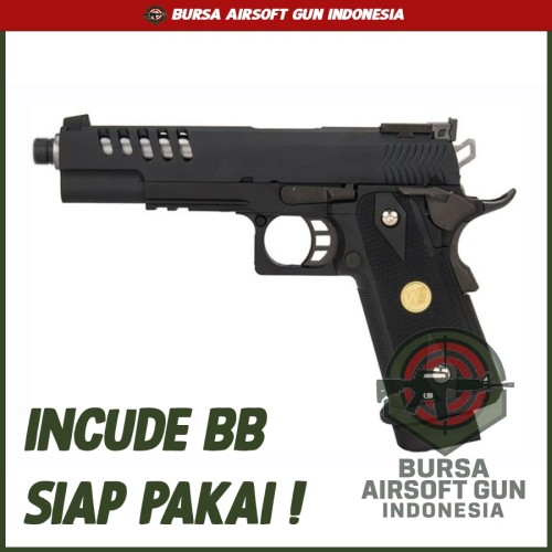 WE Tech Hi-Capa 5.1 Hyper Speed Pistol Airsoft Gun