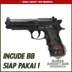 UK Arms M757B M9 Pistol Airsoft Gun UK Arms M757B M9 Pistol Airsoft Gun