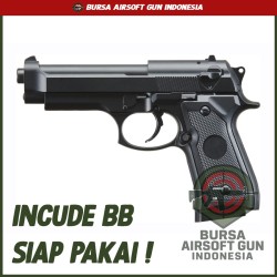UK Arms P818 M9 Beretta Full Metal Airsoft Gun Pistol
