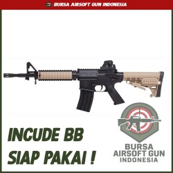 Game Face M4 Carbine Warrior Pro Rifle Airsoft Gun