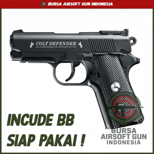 Win Gun Colt Defender Pistol Airsoft Gun CO2 NBB Full Metal