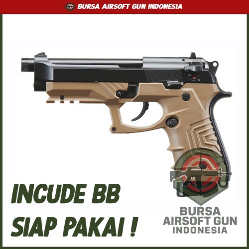 HFC M92 Tactical Airsoft Gun Pistol