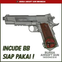 Lancer Tactical Colt 1911 Rail Airsoft Gun Pistol