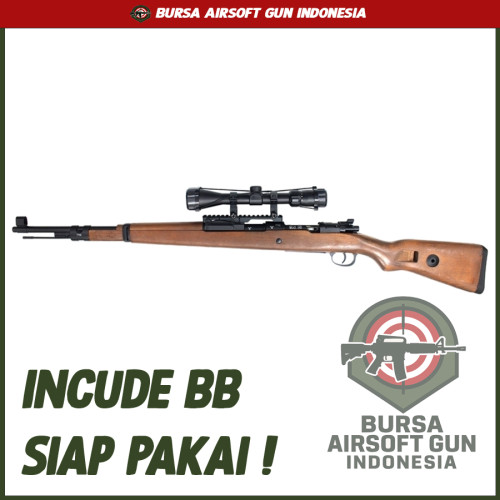 Double Bell Kar98k Sniper Rifle Airsoft Gun