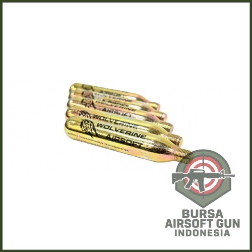 Wolverine 12g CO2 Cartridge 5 Pack