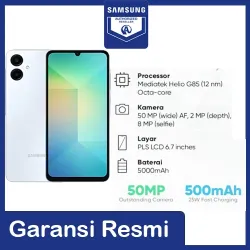 Samsung Galaxy A06 4/128GB + FREE Adapter Samsung Samsung Galaxy A06 4/128GB + FREE Adapter Samsung
