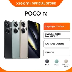 Official Xiaomi POCO F6 | 8GB/256GB 12GB/512GB | Snapdragon 8s Gen 3 Official Xiaomi POCO F6 | 8GB/256GB 12GB/512GB | Snapdragon 8s Gen 3