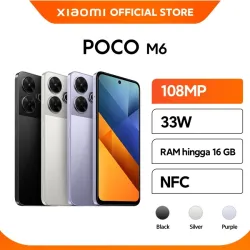 Official Xiaomi POCO M6 | 8GB/256GB | 108 MP Official Xiaomi POCO M6 | 8GB/256GB | 108 MP