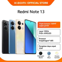 Official Xiaomi Redmi Note 13| 8GB/128GB 8GB/256GB | 108 MP | 120 Hz AMOLED Official Xiaomi Redmi Note 13| 8GB/128GB 8GB/256GB | 108 MP | 120 Hz AMOLED