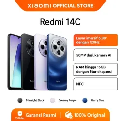 Offical Xiaomi Redmi 14C | 6GB/128GB 8GB/256GB | 6.88" | 120 Hz | 50 MP Offical Xiaomi Redmi 14C | 6GB/128GB 8GB/256GB | 6.88" | 120 Hz | 50 MP