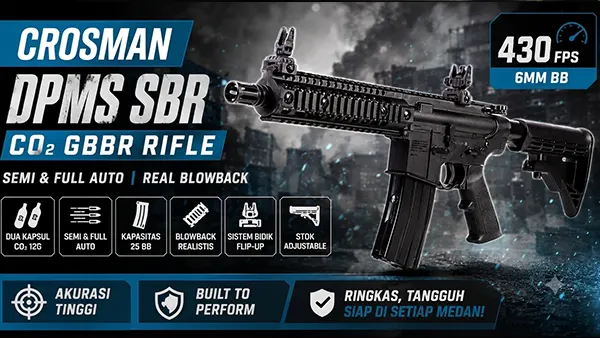 Crosman AR-15 DPMS Airsoft Gun