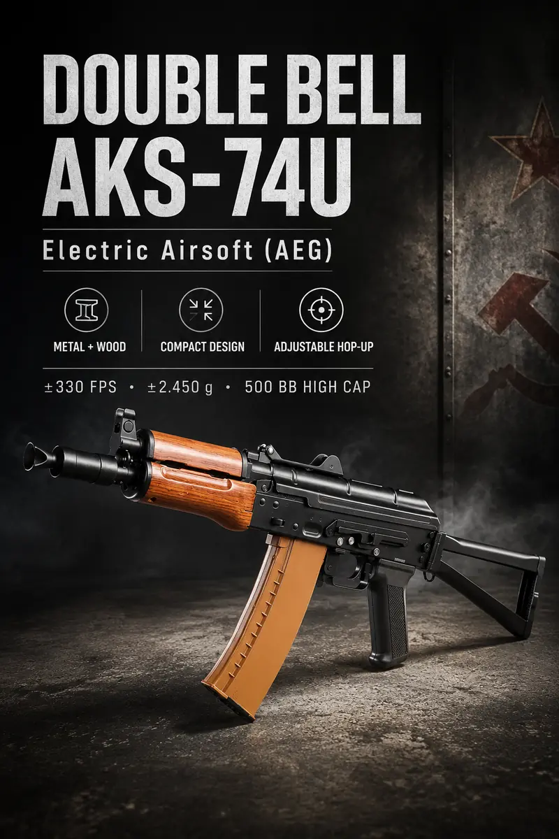 DOUBLE BELL AKS-74U Rifle Airsoft Gun