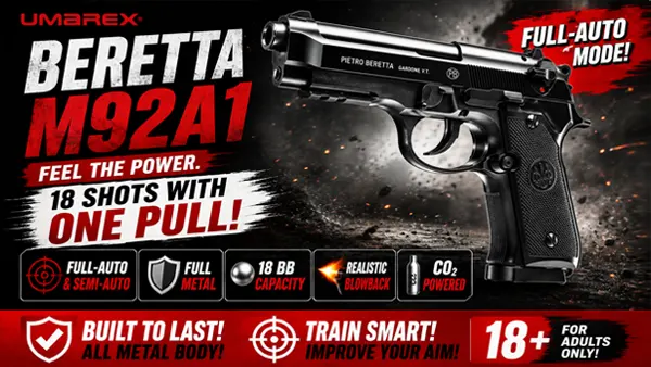 UMAREX Beretta M92A1 Airgun